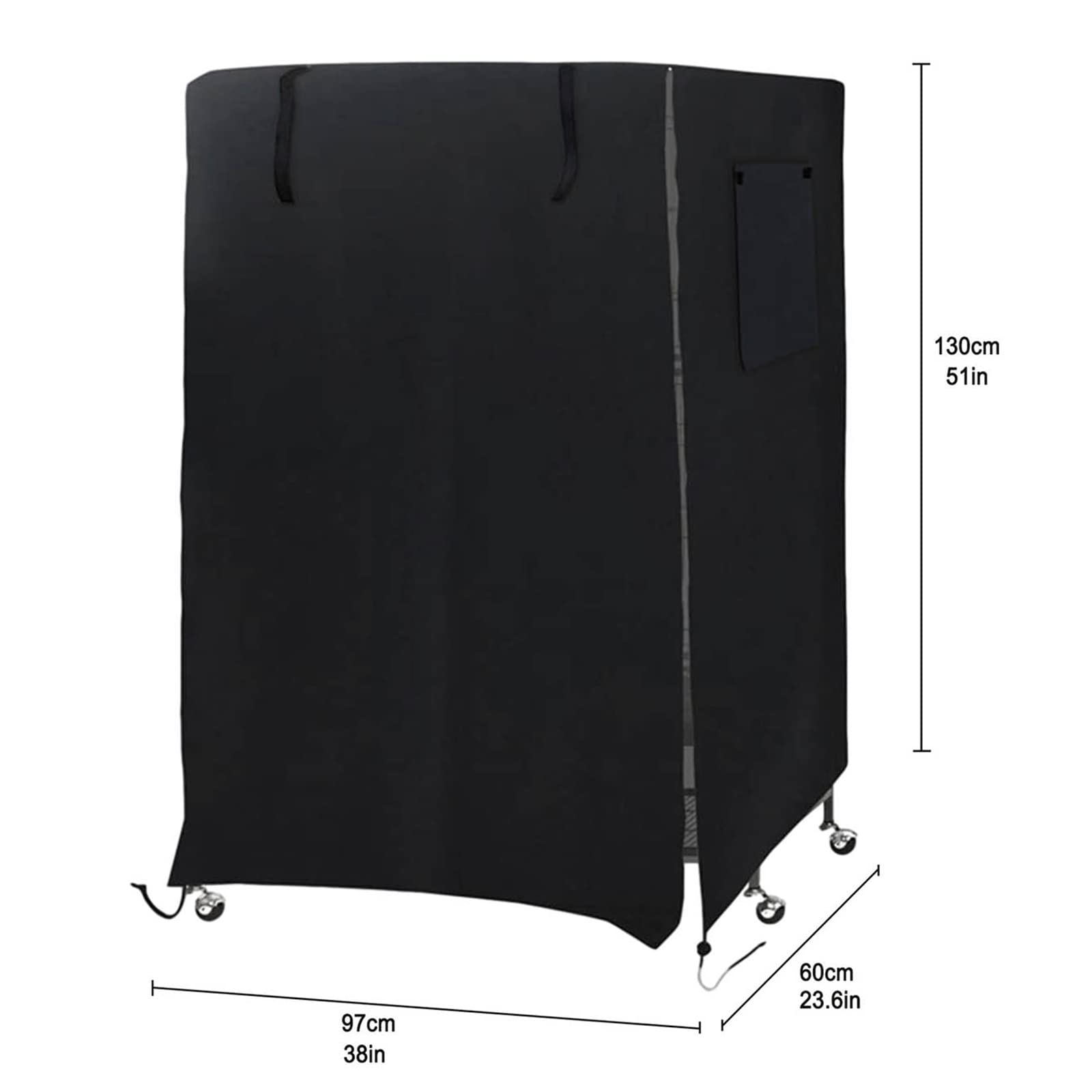 Universal Large Bird Cage Cover - Windproof & Sun Protection Parrot Cage Cover, Blackout Night Cover for Birds, Critters & Small Animals - Ensures Privacy & Comfort for Sleeping, Travel & Outdoor Use