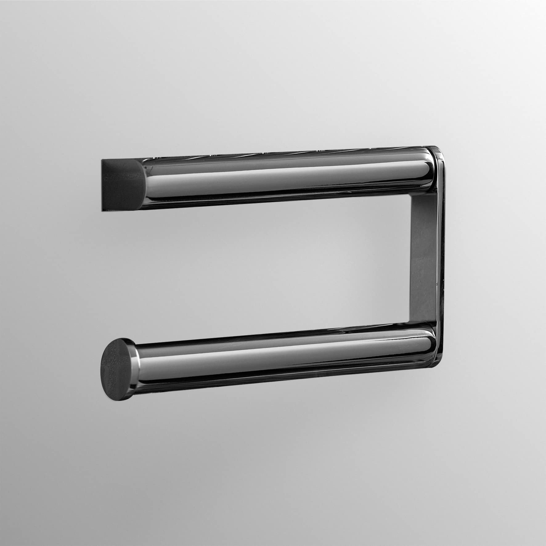 Chrome Wall-Mounted Toilet Paper Holder - Modern Bathroom Tissue Roll Dispenser for Home & Commercial Use | Connect N1381AA