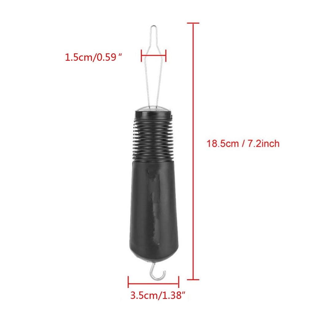 Button Hook and Pull Assist Tool - Easy Shirt & Coat Buttoning Aid for Seniors, Arthritis & Handicapped - Ideal for Elderly Home Care & Daily Dressing Assistance
