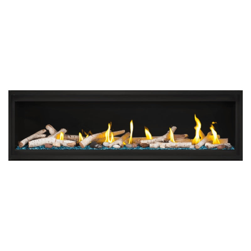 Napoleon Luxuria 62 Linear Direct Vent Gas Fireplace - LVX62NX | Modern Indoor Heating Solution for Living Rooms & Bedrooms