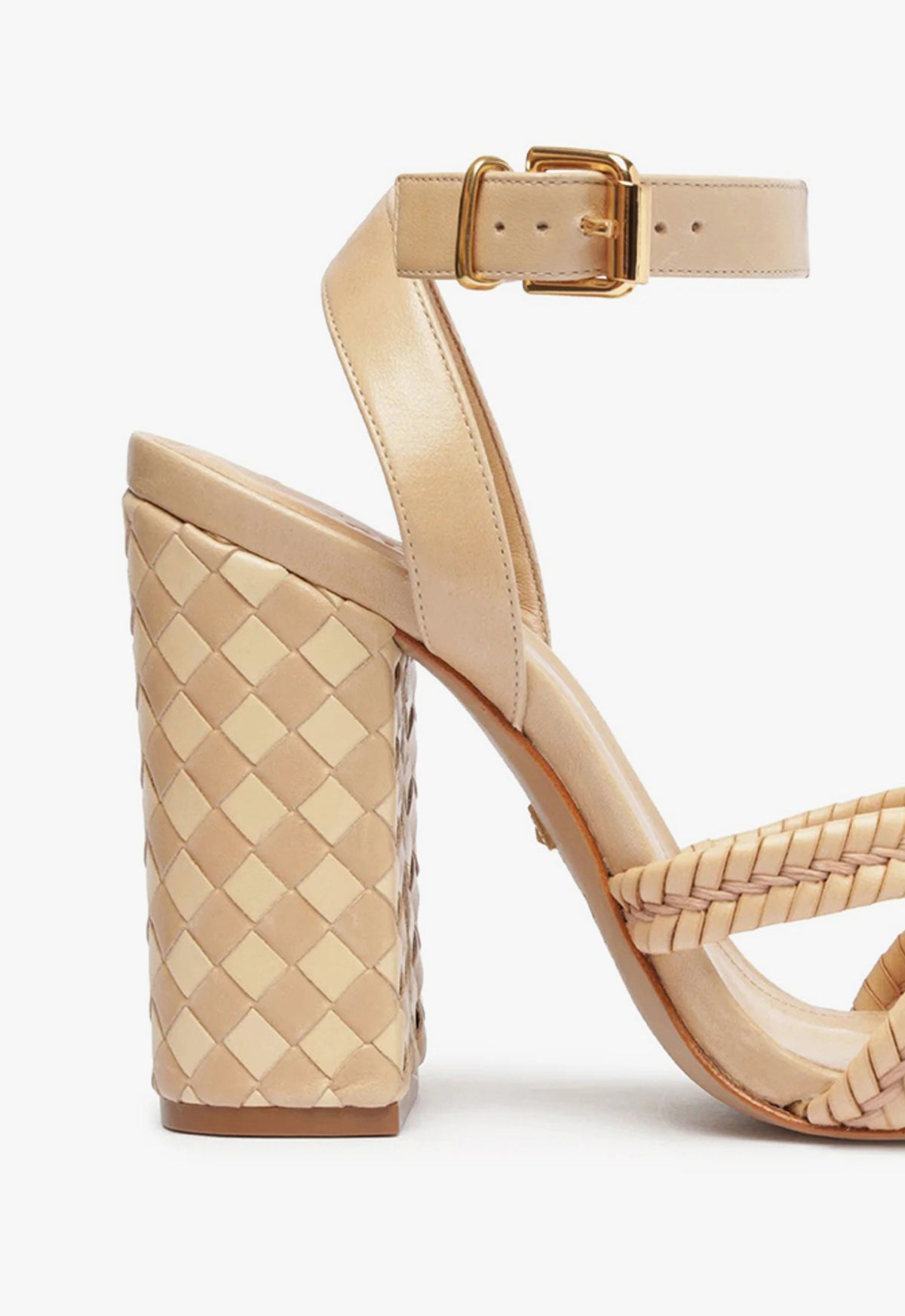 Kareena Women's Woven Leather Sandals - Comfortable Bohemian Style Summer Shoes for Beach, Vacation & Casual Outings