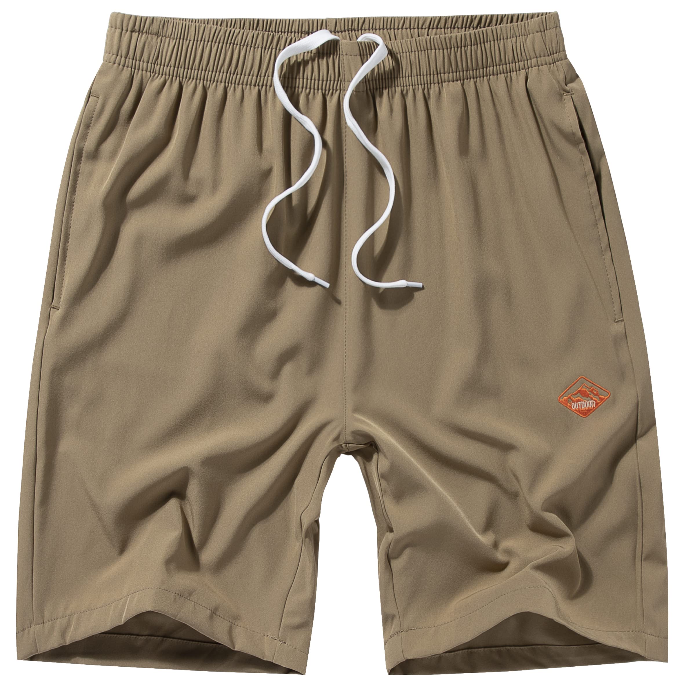 VCansion Men's Quick Dry Lightweight Hiking Shorts - Outdoor Sports Casual Shorts for Running, Swimming, Skateboarding & Summer Activities