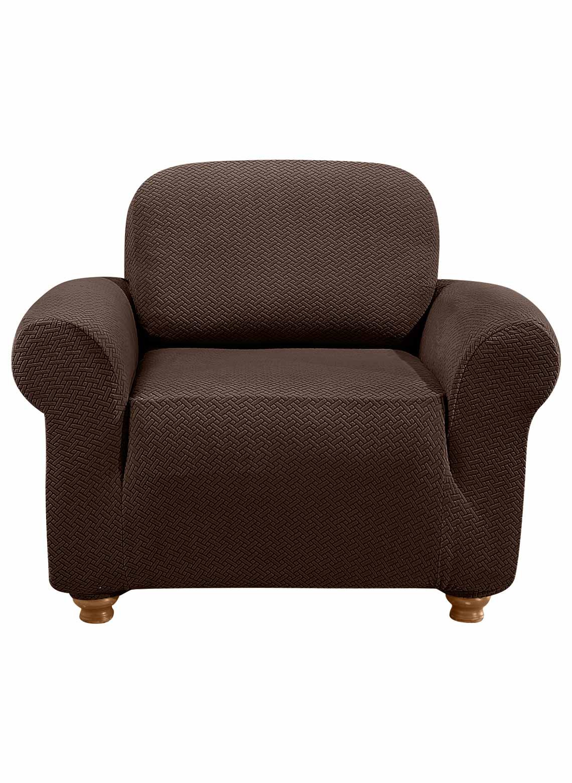 Madison Mason Loveseat Slipcover in Chocolate Brown - Perfect for Living Room, Bedroom & Home Decor