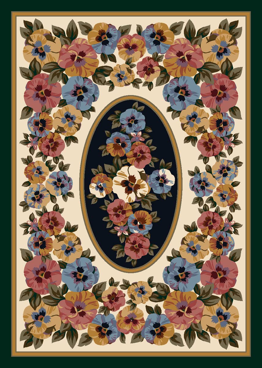 Spring Floral Sunrise Area Rug 2'8