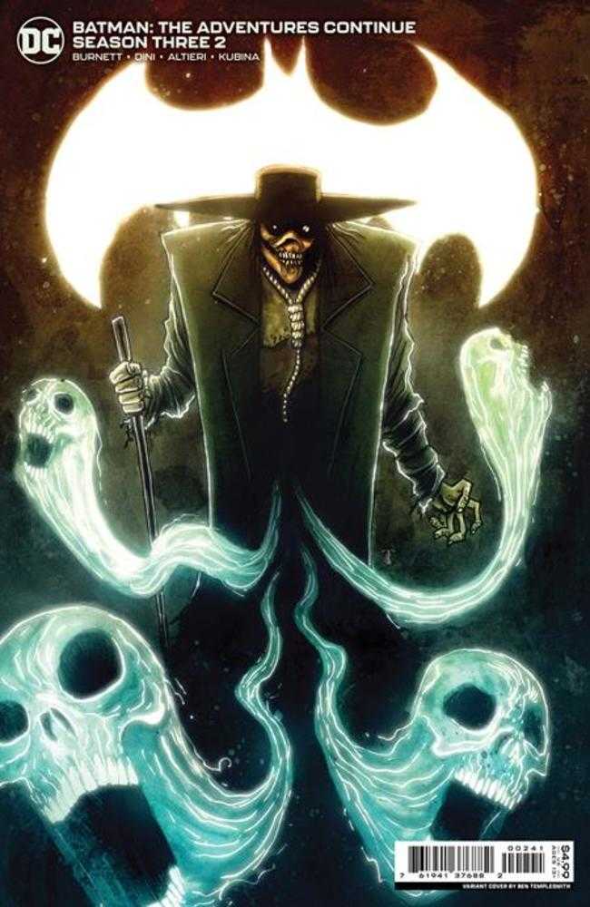 Batman The Adventures Continue Season 3 #2 (Of 7) Cover C Ben Templesmith Villain Card Stock Variant - DC Comics Graphic Novel for Collectors & Fans - Perfect for Comic Book Enthusiasts, Gift Giving & Display