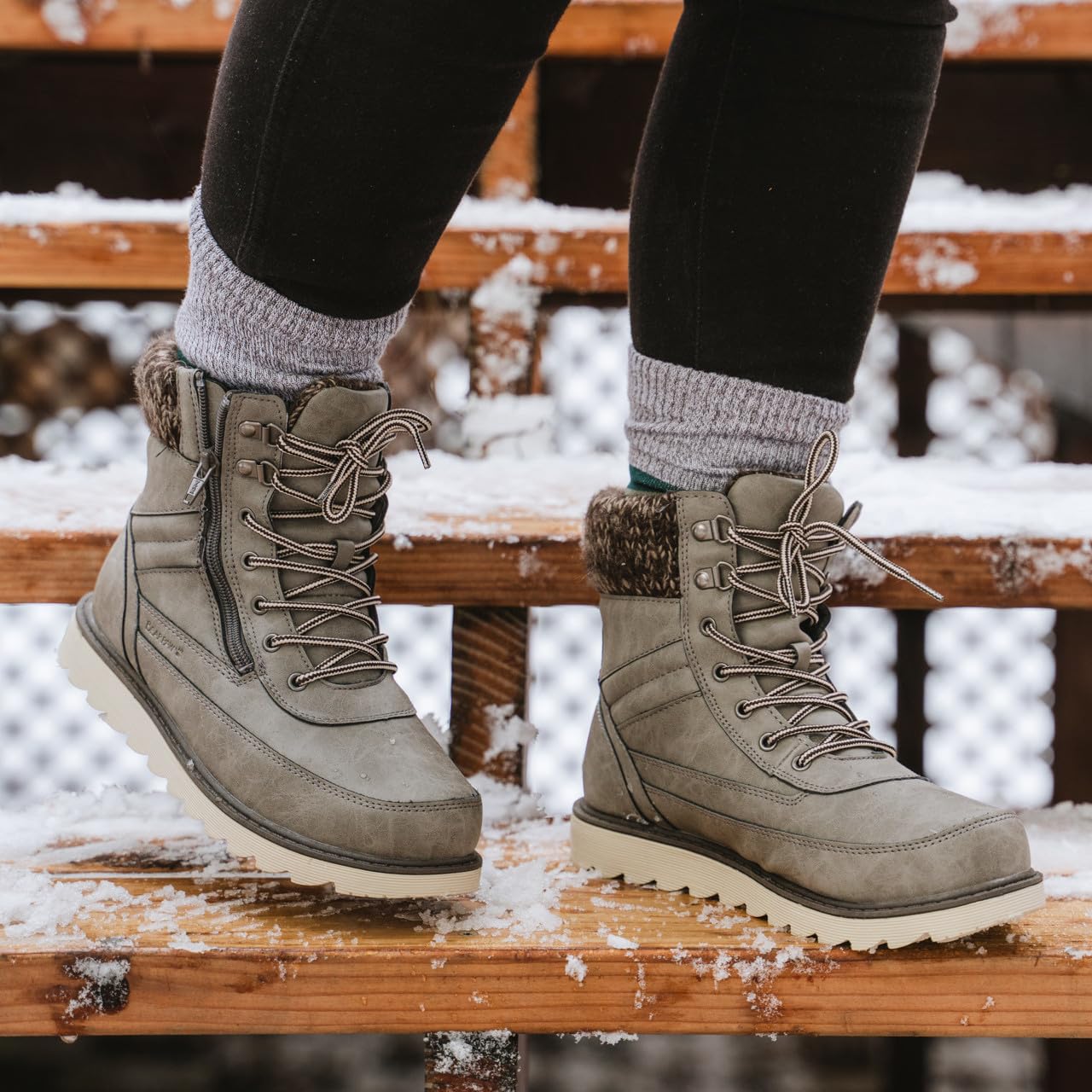 BEARPAW Women's Montana Winter Boots - Slip On, Comfortable & Warm Snow Boots for Women | Multiple Colors | Perfect for Hiking, Casual Wear & Cold Weather Outfits