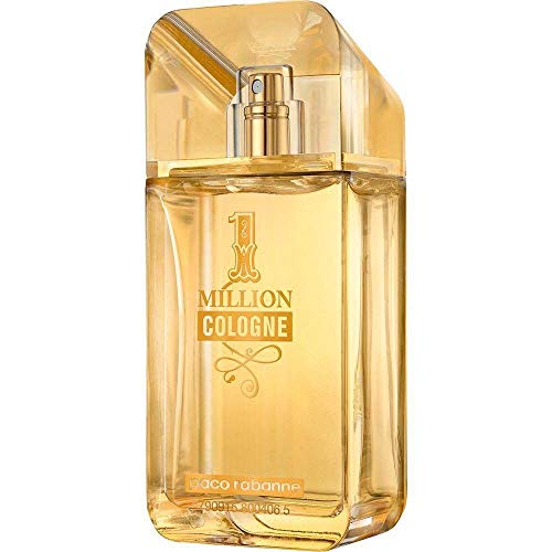 Paco Rabanne 1 Million Eau de Toilette for Men - 4.2 Fl Oz Luxury Cologne Spray - Fresh & Masculine Scent for Date Night, Office & Special Occasions