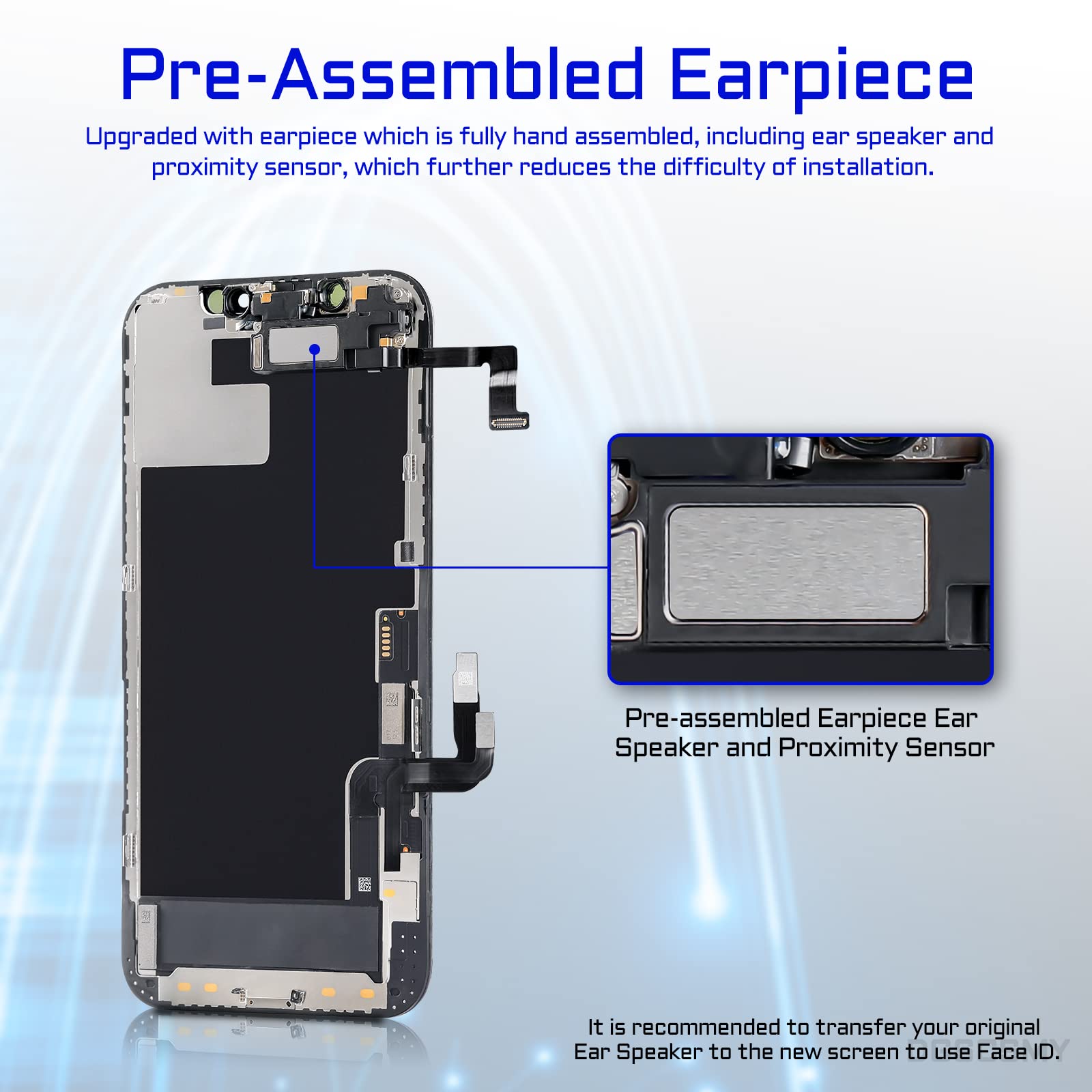 Original OLED Screen Replacement for iPhone 12 & 12 Pro - 6.1