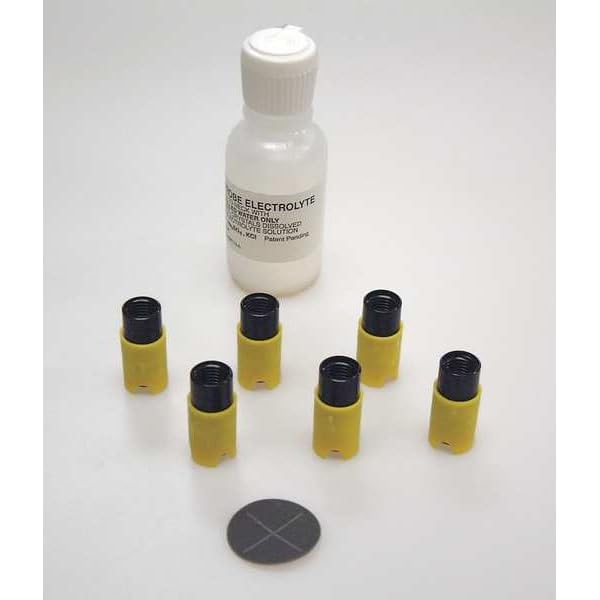 YSI 5202 Cap Membrane Kit - Replacement Sensor Caps for YSI 5202 Dissolved Oxygen Meter | Laboratory & Field Water Quality Testing