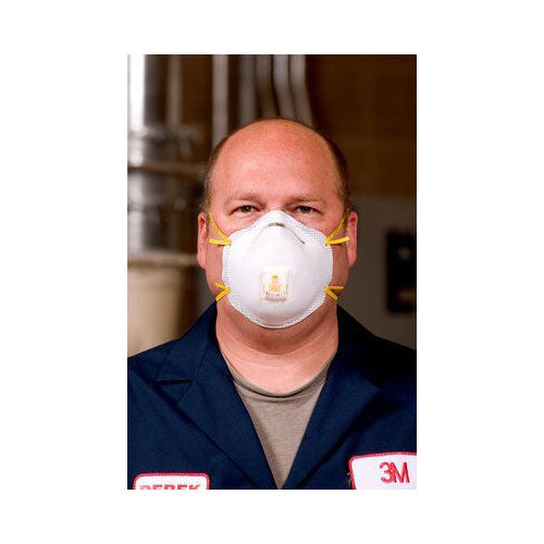 3M 8211 N95 Particulate Respirator Mask - 10 Pack - Dust & Pollen Protection for Construction, Woodworking & Home Projects