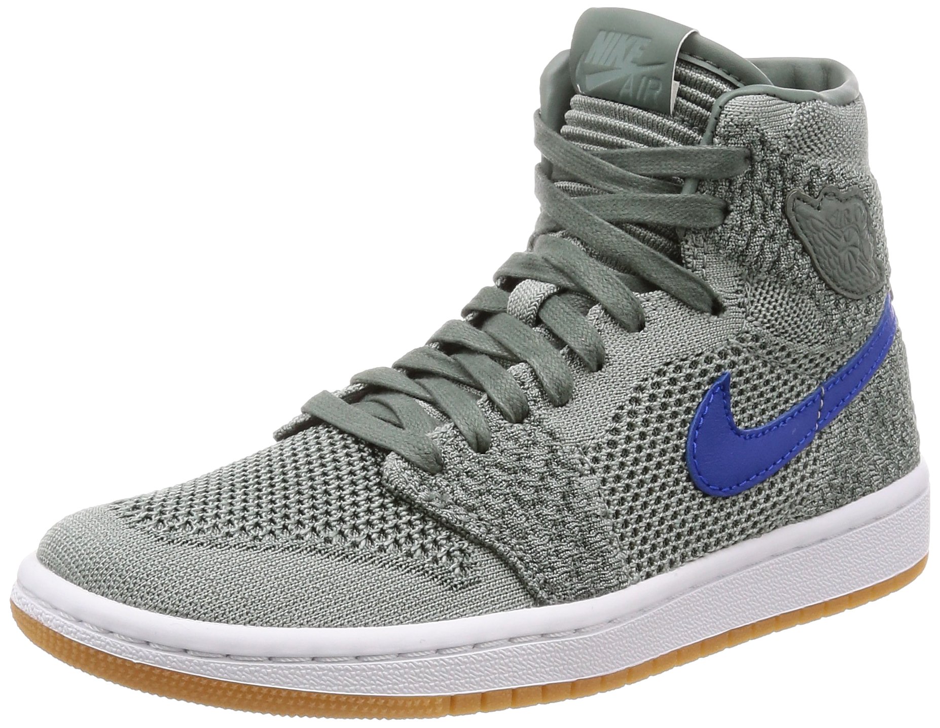 Nike Air Jordan 1 Retro Hi Flyknit BG Basketball Shoes for Men - Lightweight Sneakers for Basketball, Running & Casual Wear (Style 919702)