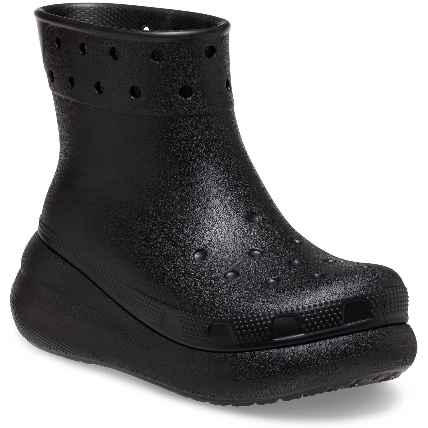 Crocs Unisex Crush Rain Boots - Waterproof Rubber Rain Boots for Men & Women - Comfortable Slip-On Shoes for Outdoor, Gardening & Rainy Days