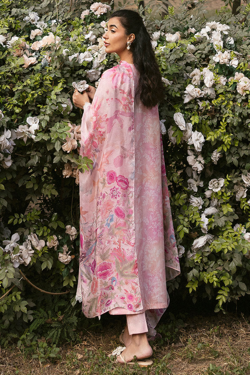 MEADOW MIST 3-Piece Printed Lawn Suit for Women - Floral Summer Outfit for Casual Wear, Parties & Outdoor Events