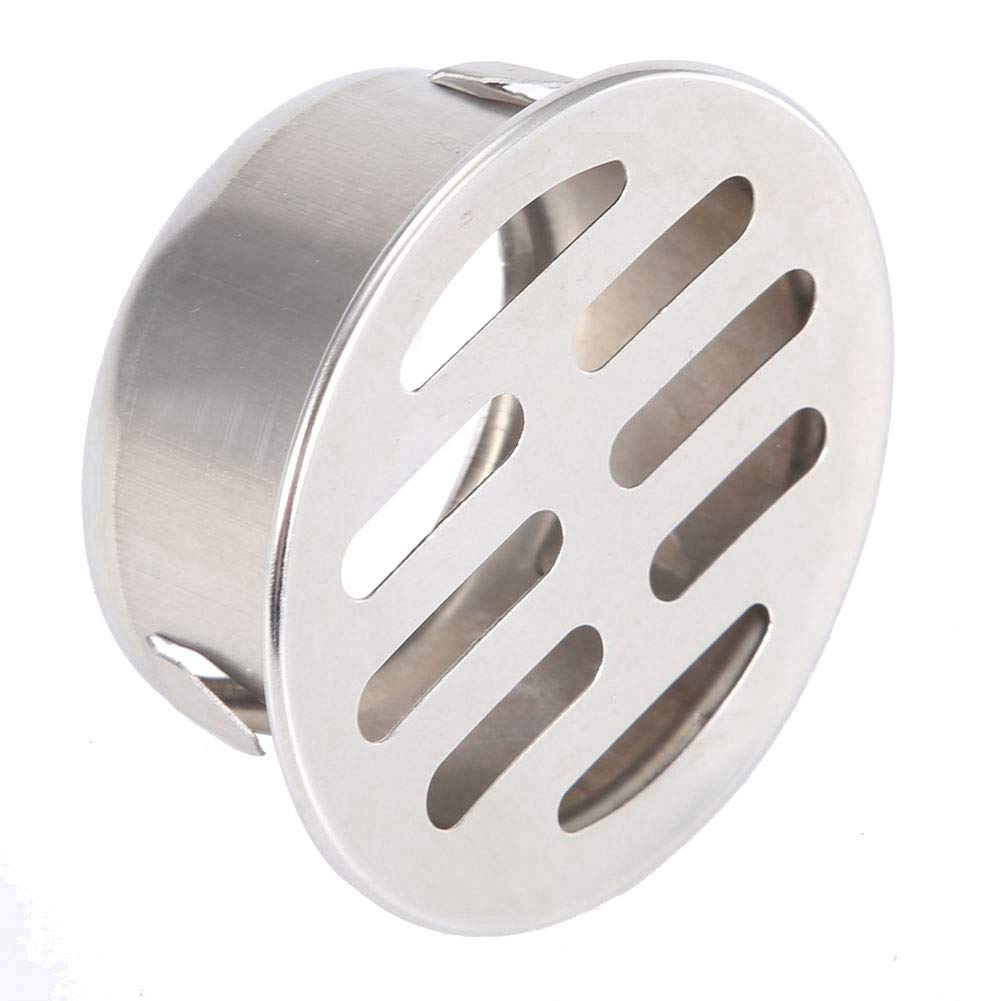 Stainless Steel Dome Drain Cover - Anti-Clogging Roof Drain with Removable Cover for Kitchen, Bathroom, Garage & Basement (50 Flat) | Prevents Flooding & Protects Pipes from Debris