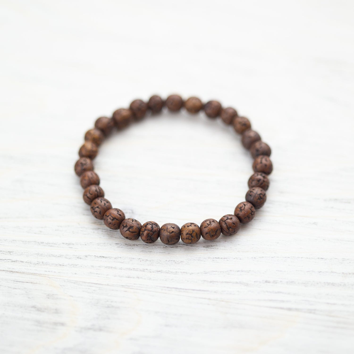 Authentic Rudraksha Seed Bracelet for Healing & Meditation - Spiritual Protection & Stress Relief - Perfect for Yoga, Mindfulness & Daily Wear