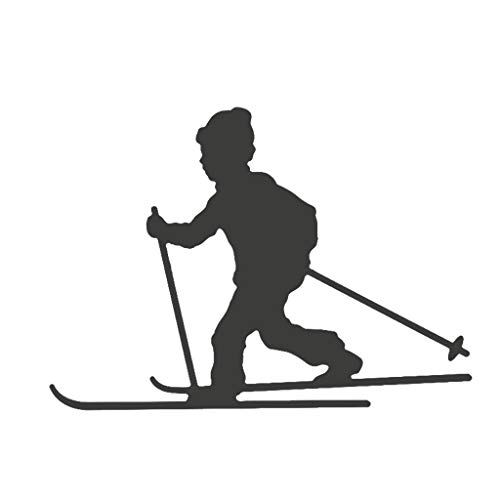 Skiing children