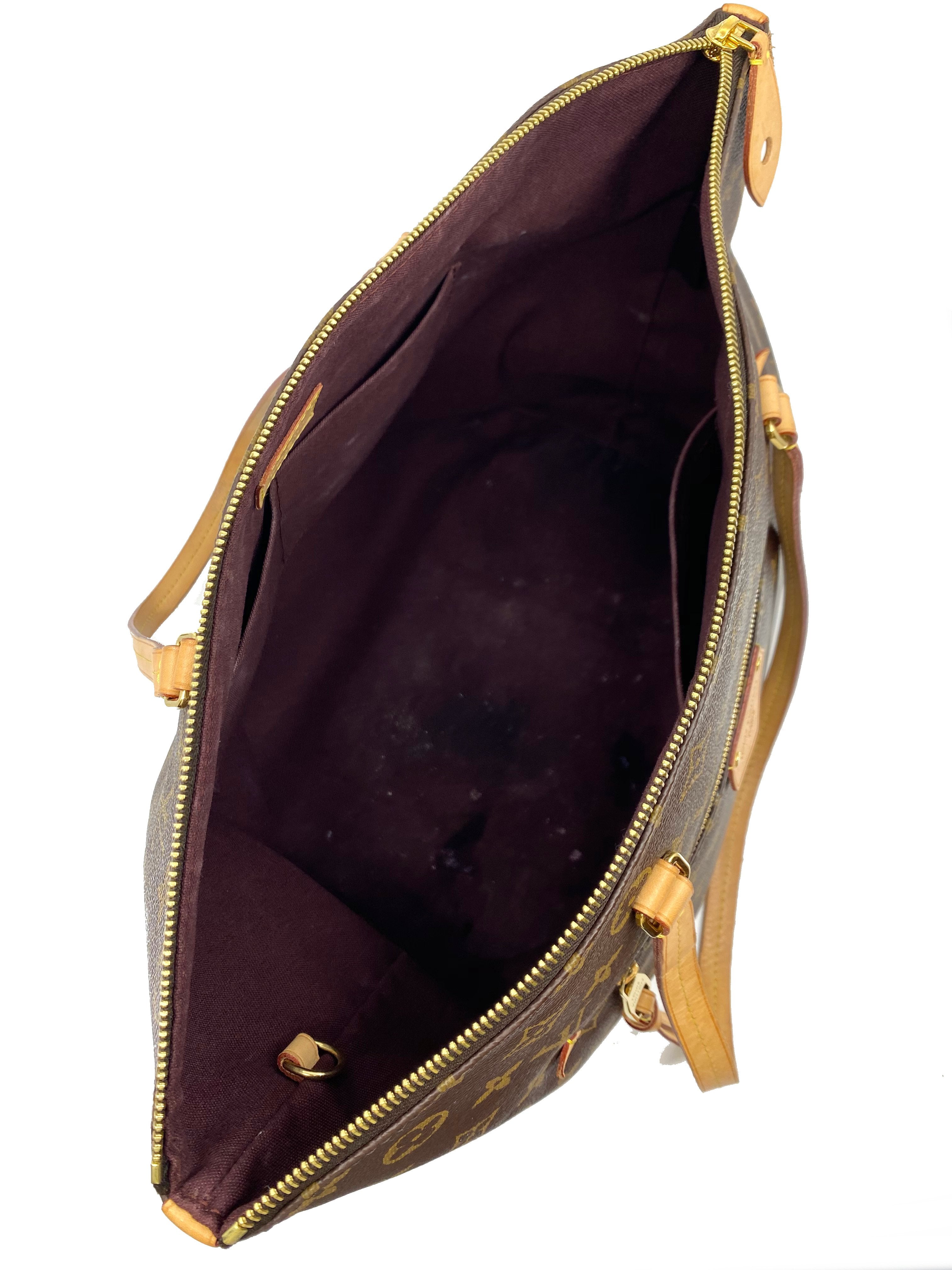 Authentic Louis Vuitton Monogram Canvas Iena MM Tote Bag - Luxury Designer Handbag for Women, Perfect for Work, Travel & Everyday Use