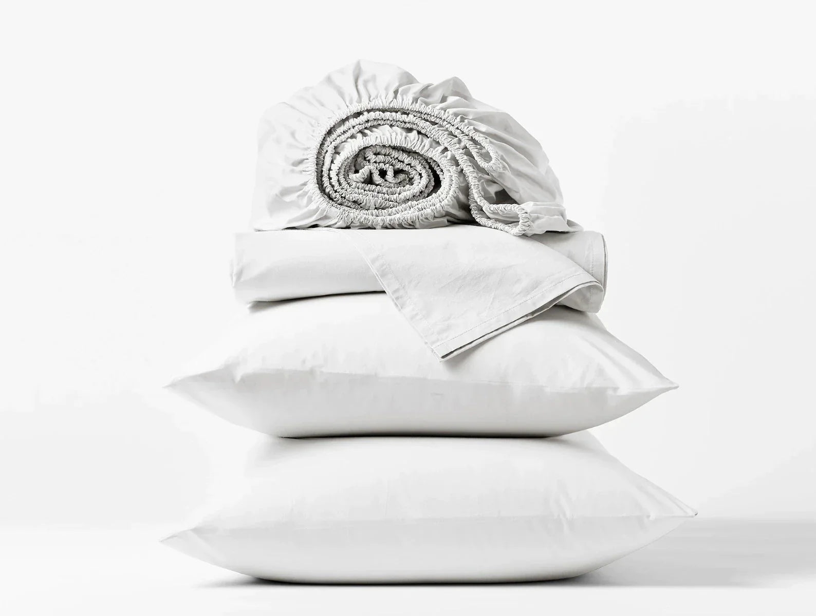 Premium 100% Organic Cotton Percale Sheet Set - Soft, Breathable & Hypoallergenic Bedding for Luxury Comfort - Perfect for Master Bedrooms, Guest Rooms & Hotels