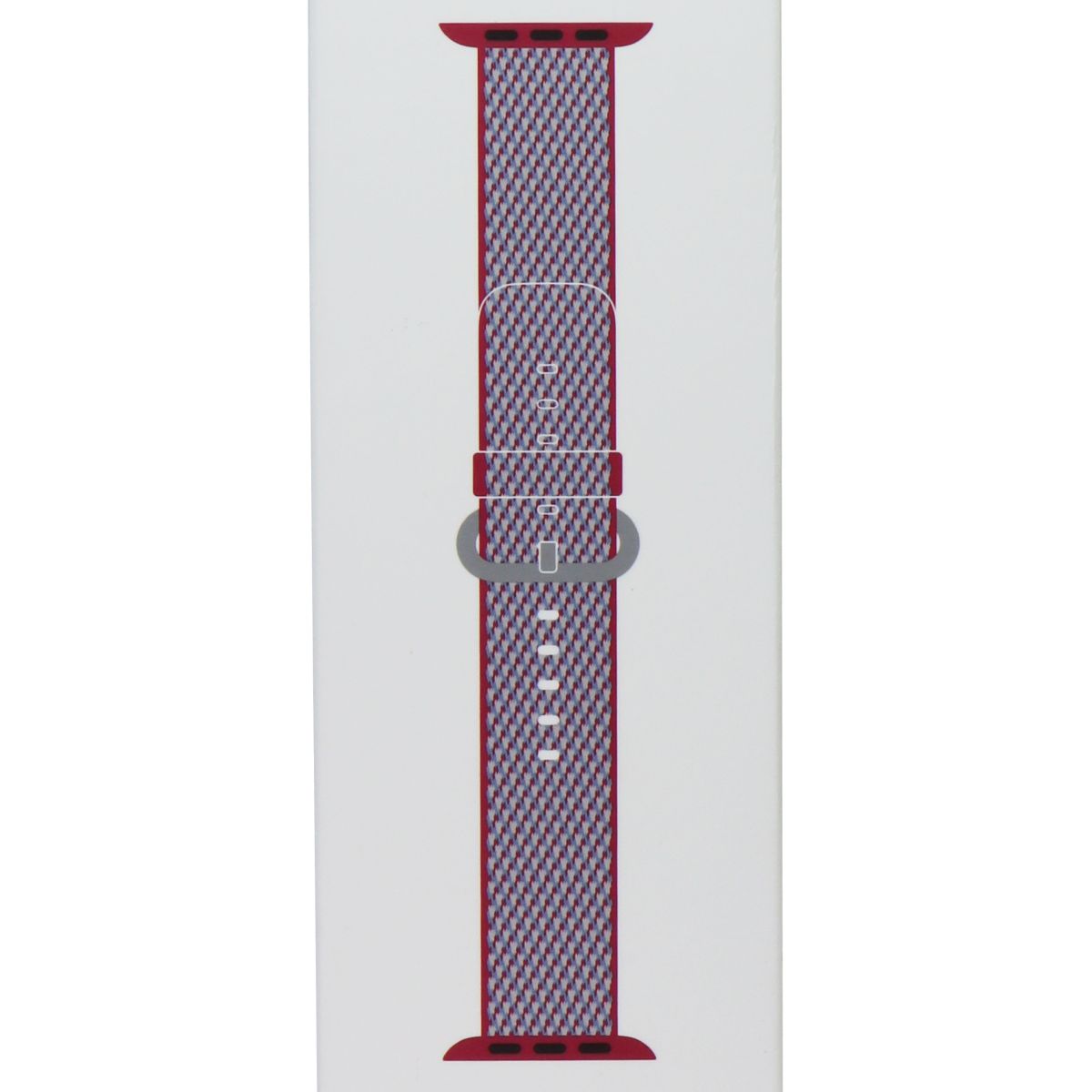 Apple Watch 38mm Woven Nylon Band - Compatible with 41mm/40mm/38mm Models, Soft & Durable Berry Color Strap for Workout, Running & Daily Wear