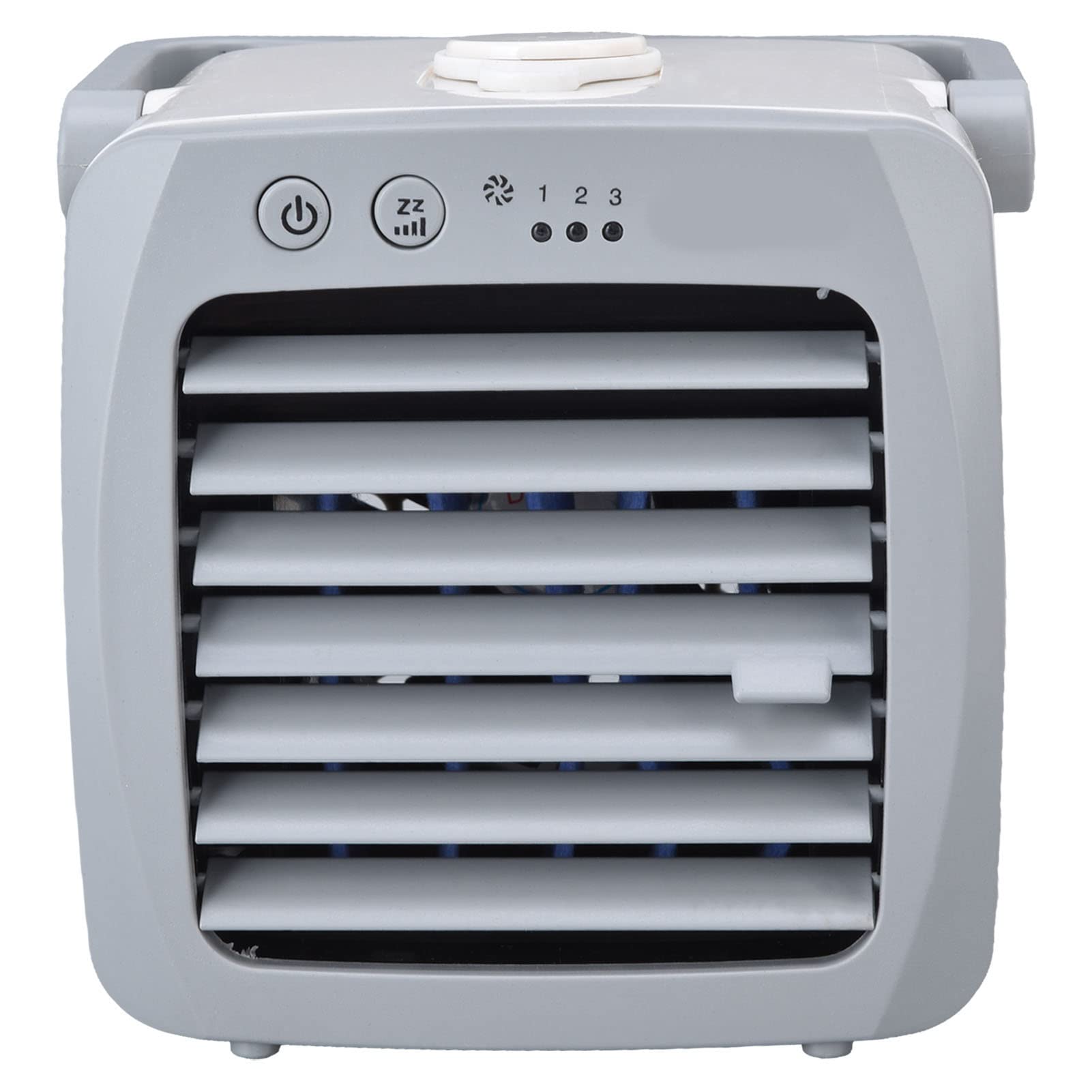 Teamsky Portable Air Cooling Cooler - Mini Personal Air Conditioner Fan with 5W Power, 3 Speed Settings & Adjustable Wind Direction - Ultra Quiet for Office, Home, Bedroom, Dorm - Perfect for Desk Cooling & Summer Comfort