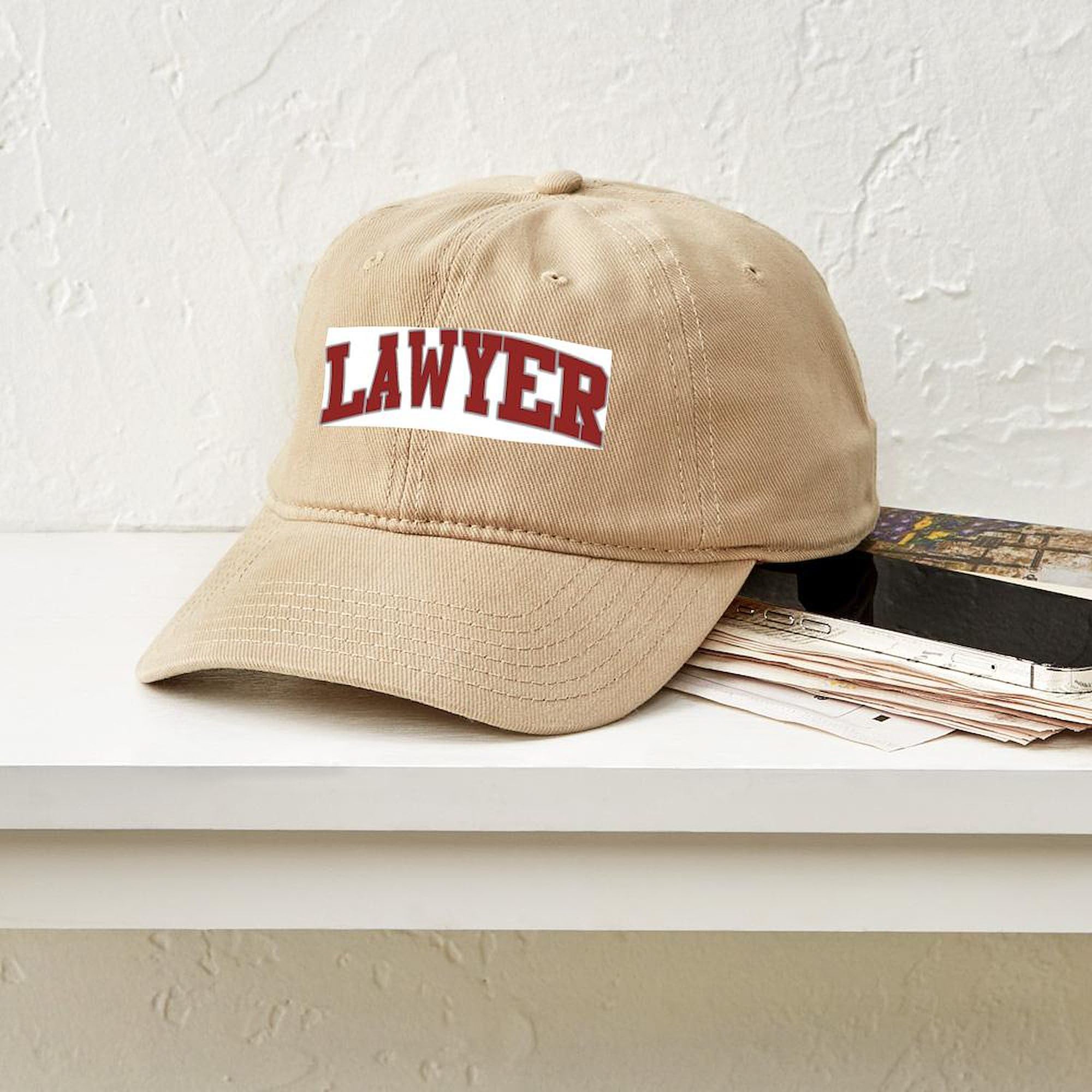 Lawyer Design Adjustable Baseball Cap - Funny Attorney Gift for Men & Women - Perfect for Court, Office & Casual Wear