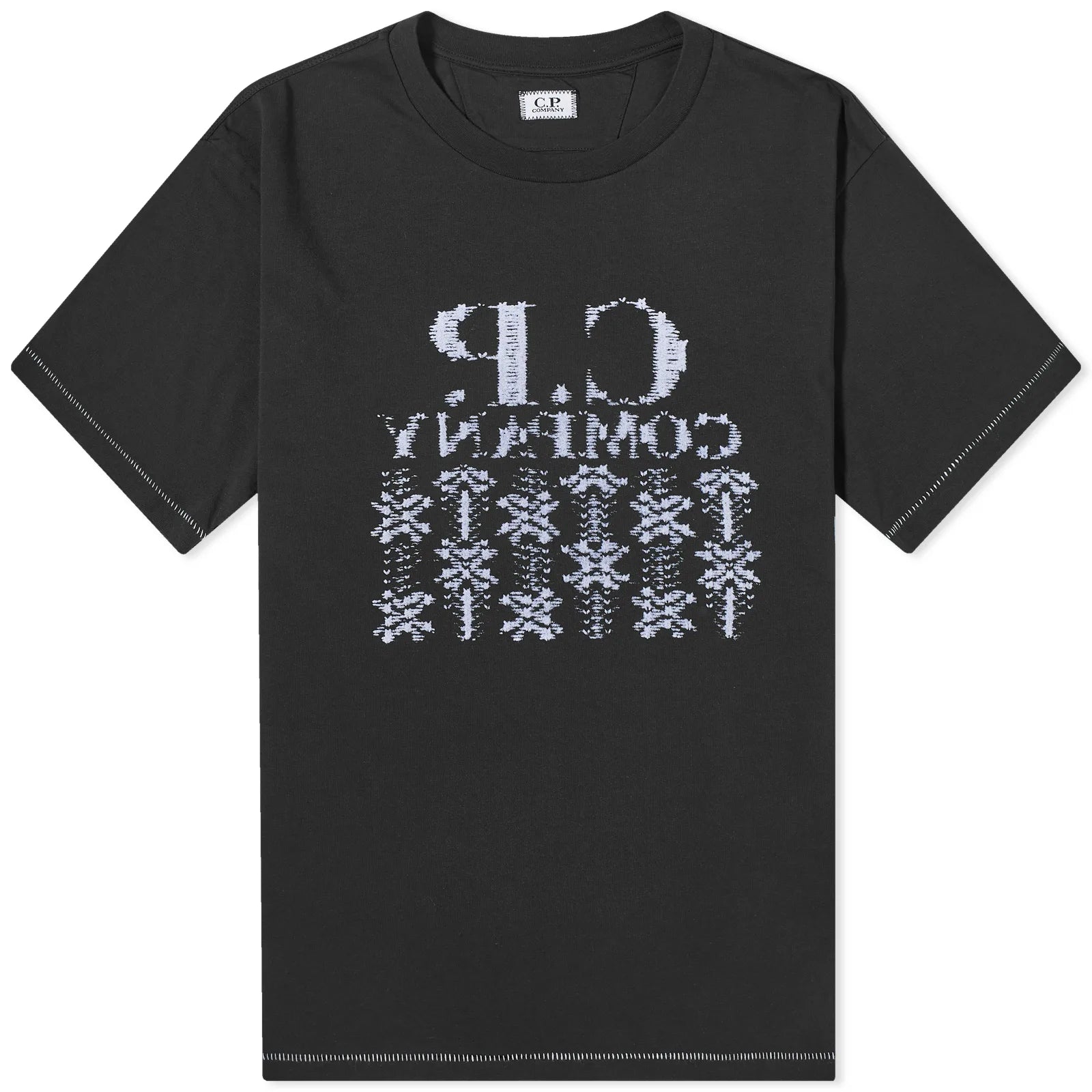 CP Company Black Logo T-Shirt for Men | Premium Cotton Casual Tee | Streetwear & Everyday Wear