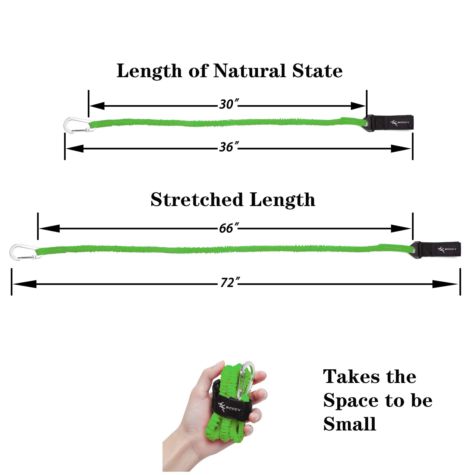 **Stretchable Coiled Kayak Paddle Leash & Rod Lanyard - Durable Kayak Fishing Accessories for Paddles & Gear (Perfect for Kayaking, Fishing & Water Sports)**