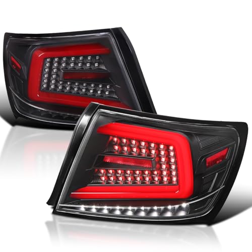 Black Housing Clear Lens Red LED Bar
