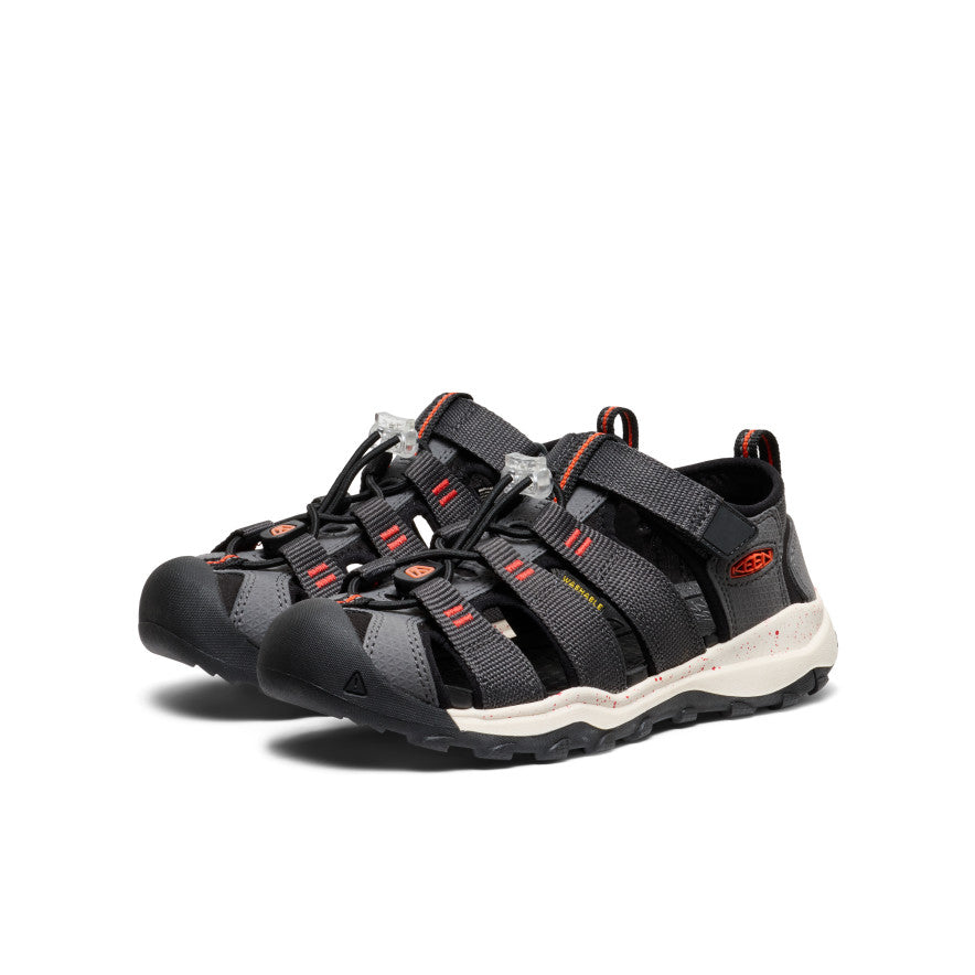Newport Neo H2 Water Shoes for Big Kids - Magnetic Closure & Spicy Orange Color | Perfect for Beach, Pool, and Water Sports Activities