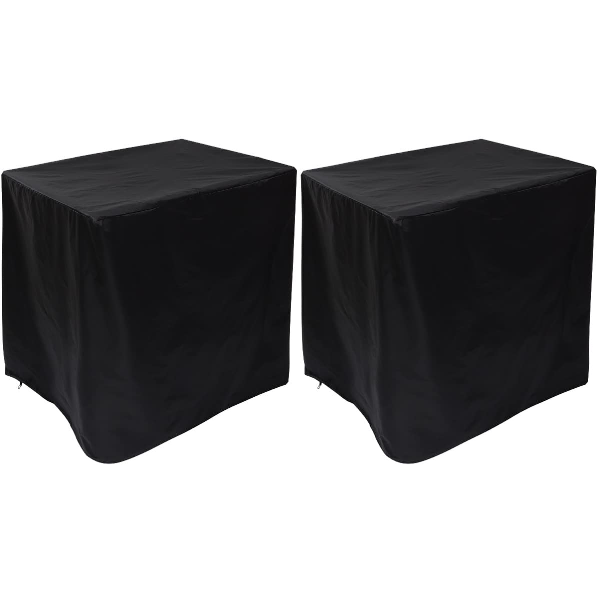 Yardwe Charcoal & Gas Grill Combo - Hibachi Style Outdoor Grill with 2-Piece Patio Furniture Cover Set - Perfect for Backyard BBQs, Camping & Tailgating Parties