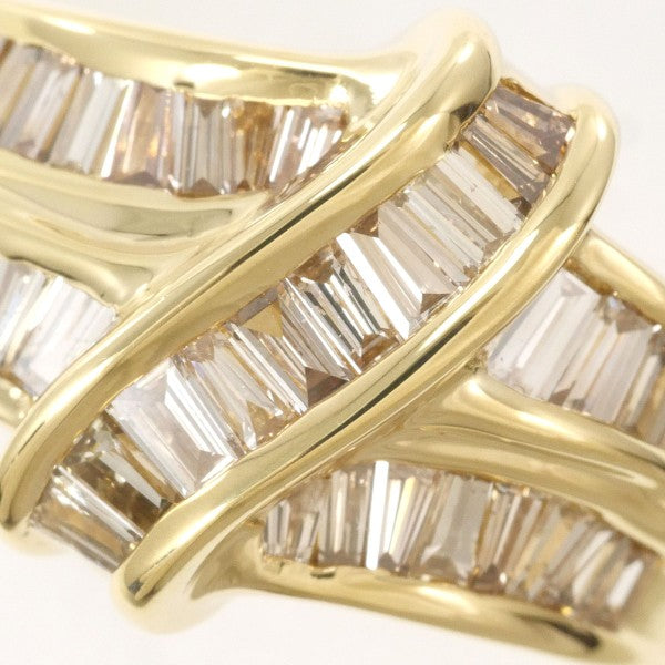 18K Yellow Gold Diamond Ring for Women - Elegant Solitaire Engagement & Wedding Band - Perfect for Proposals, Anniversaries, and Special Occasions