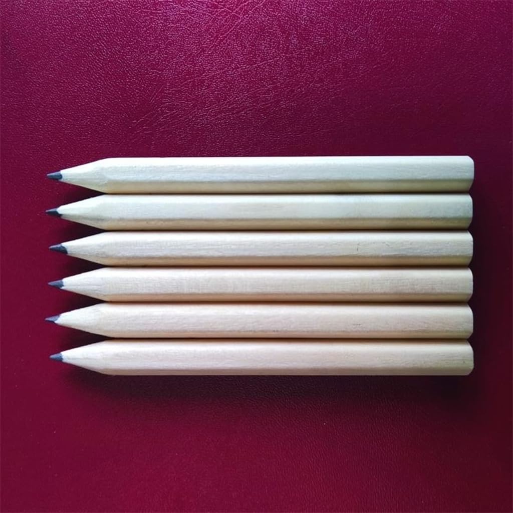 50-Pack Mini Golf Pencils - Small Round Half Pencils for Writing, Drawing & Scorekeeping - Perfect for Weddings, Parties, Golf Tournaments & Office Use