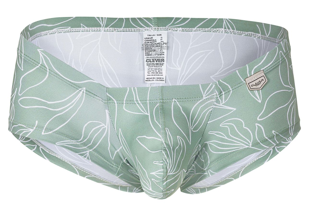 Premium Australian Latin Trunks - Olive Green & Dark Green 3-Pack | Comfortable Swim Briefs for Beach, Pool & Gym Workouts