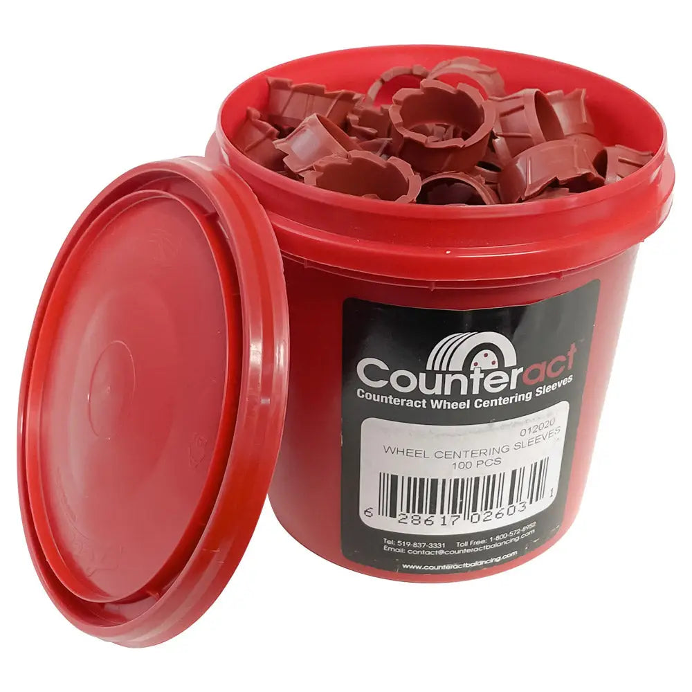 Counteract Centering Sleeves WCS-C (100-Pack) - Perfect for Pipe Alignment, Plumbing Repairs & Construction Projects