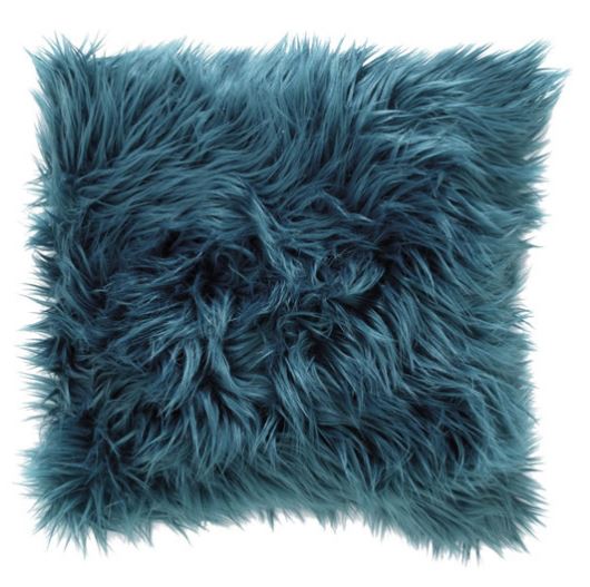 Premium Bianca Ledbury Teal 45x45cm Decorative Throw Pillow - Soft Filled Cushion for Sofa, Bed, Living Room & Home Decor