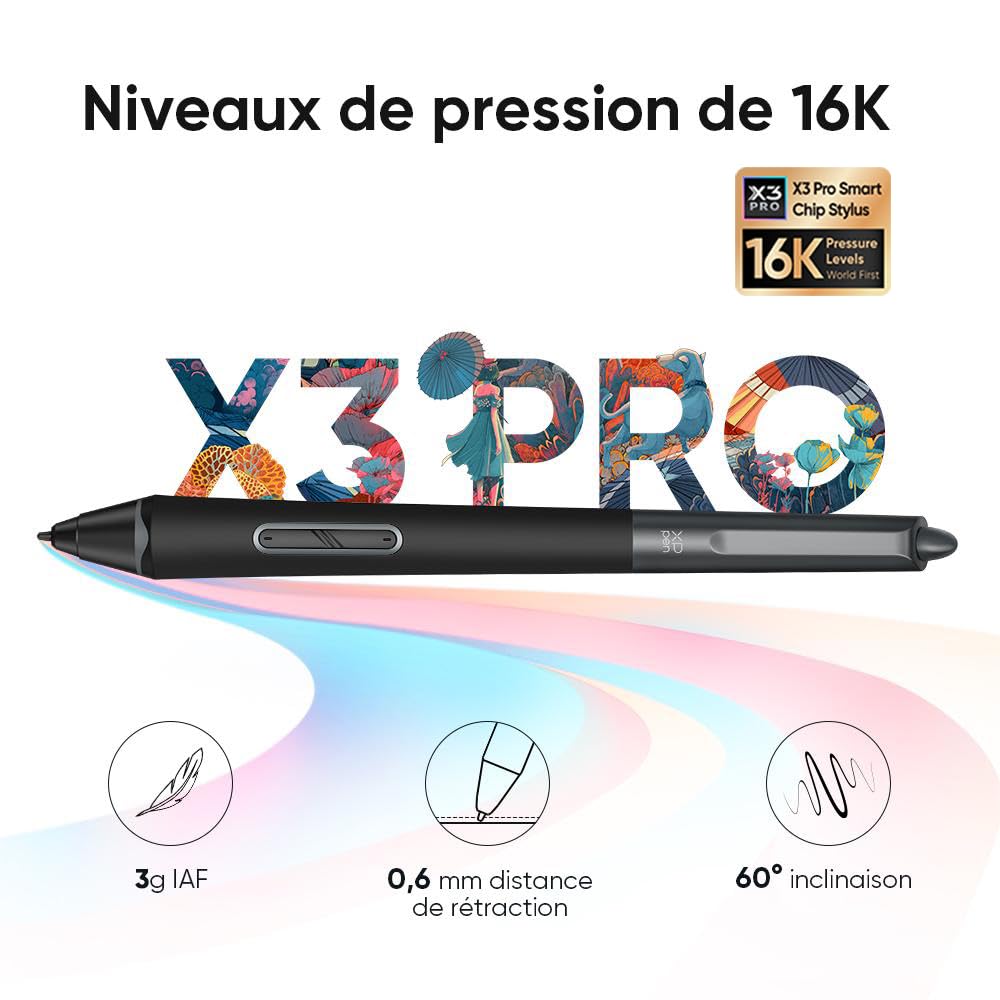 XP-PEN Deco Pro MW (Gen 2) Wireless Drawing Tablet with Bluetooth 5.0, 16K Pressure Sensitivity Stylus - Compatible with Windows, MacOS 10.10+, Chrome OS, Android 10.0+, Linux - Perfect for Digital Art, Graphic Design, Online Teaching & Remote Work