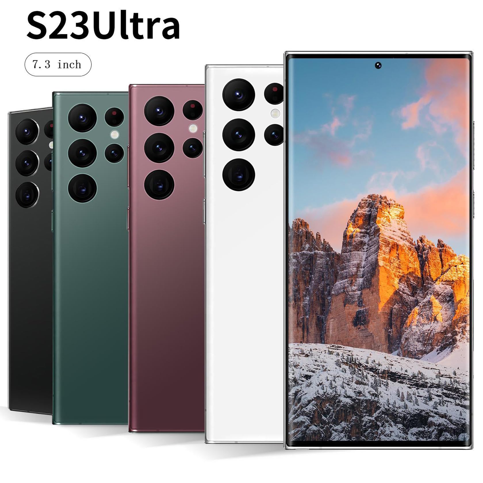 **Samsung Galaxy S23 Ultra 5G Unlocked Smartphone - 16GB RAM 1TB Storage, 7000mAh Battery, 7.3