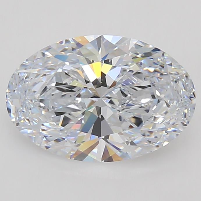 3.13 Carat Oval Lab Grown Diamond - VVS1 Clarity, D Color, GIA Certified | Perfect for Engagement Rings & Anniversary Gifts