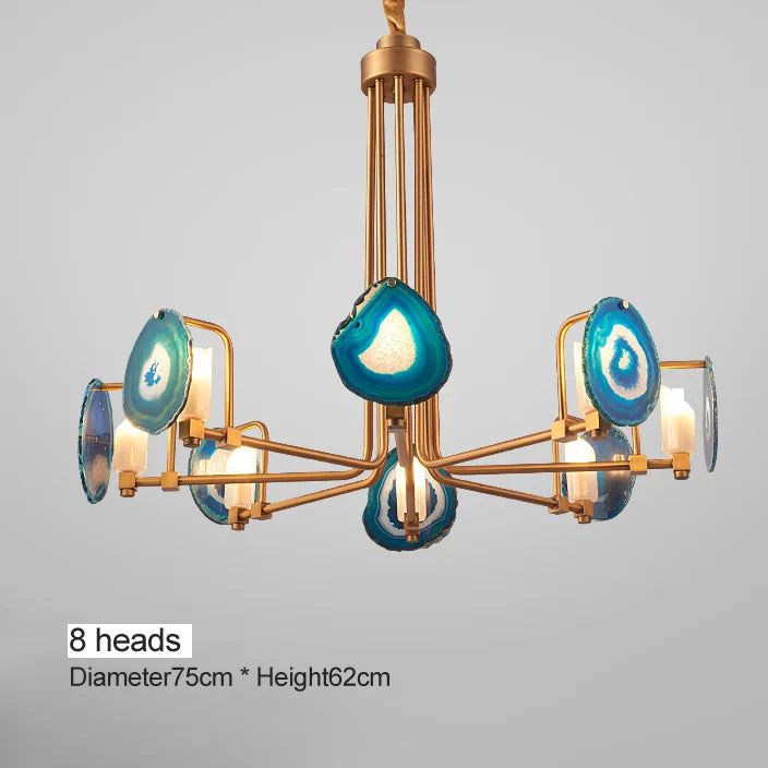 Modern Two-Tier Chandelier Lighting Fixture - Elegant Postmodern Art Design for Dining Room, Living Room & Bedroom Decor