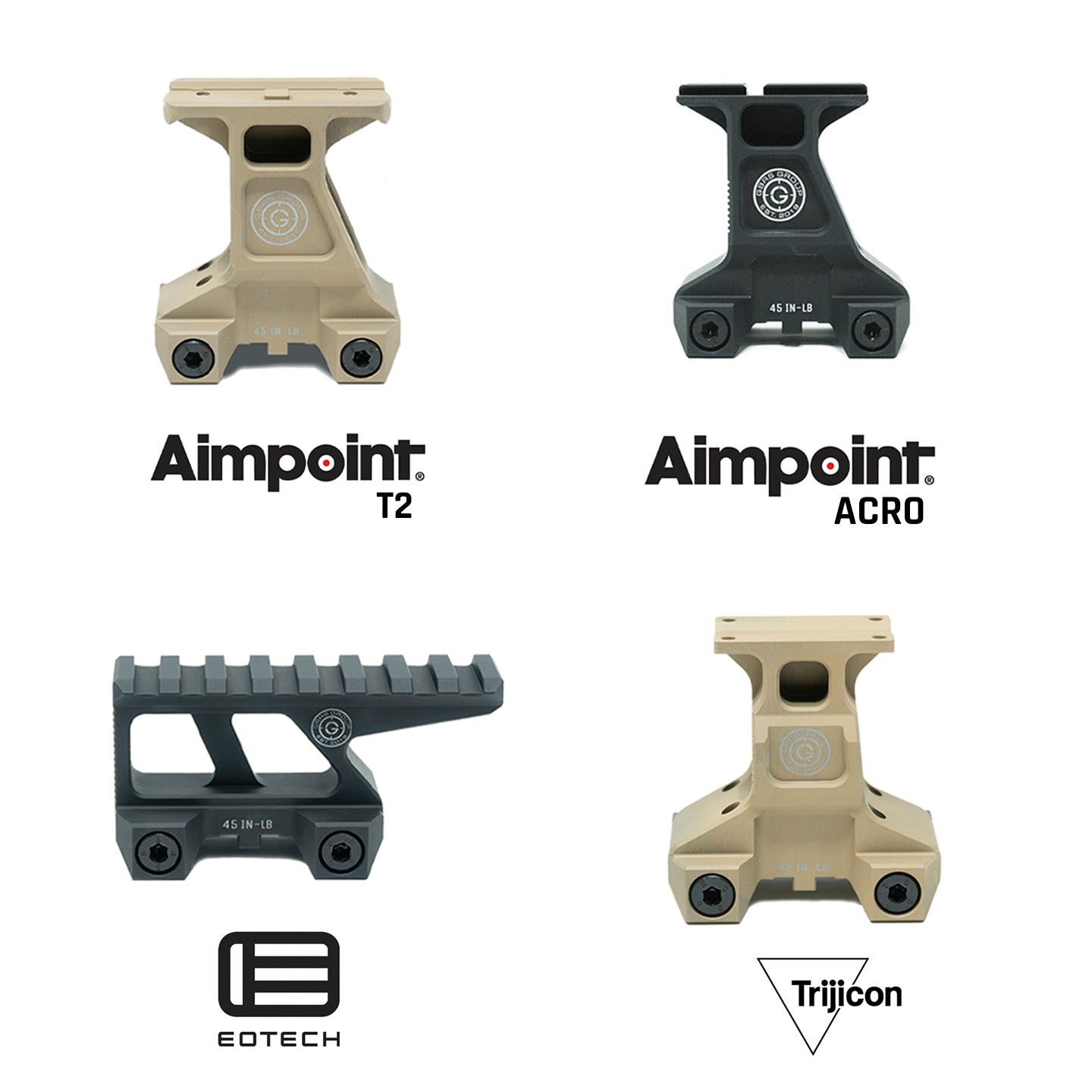 GBRS Group Lerna Mount Kit - Tactical Rifle Accessory | Made in USA | Perfect for Military, Hunting & Shooting Sports