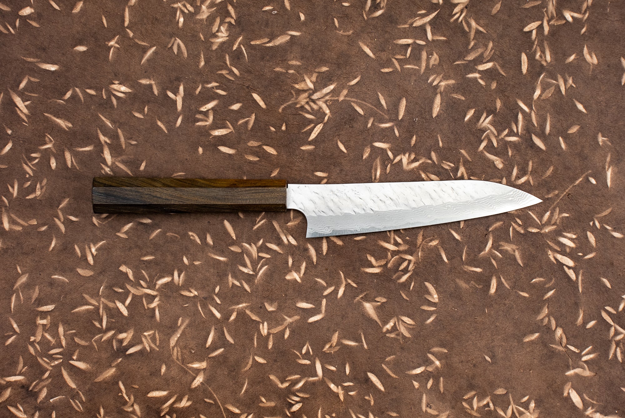 Nigara VG10 Tsuchime Damascus Petty Knife 150mm - Premium Japanese Kitchen Knife for Slicing, Peeling & Precision Cutting - Perfect for Chefs & Home Cooks