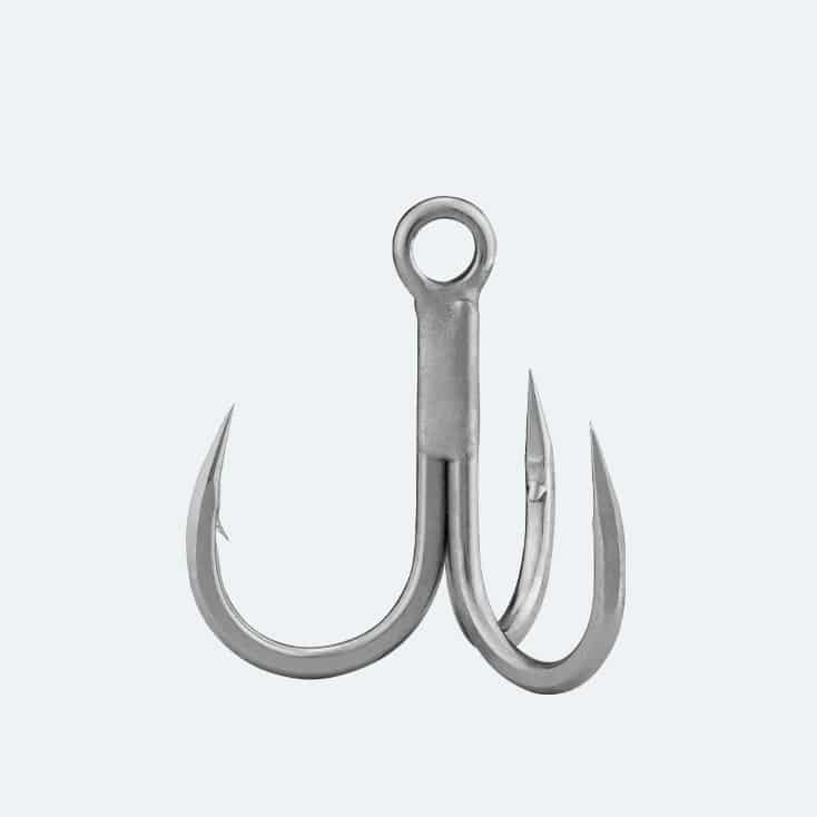 BKK Raptor Z Treble Fishing Hooks - Sharp High Carbon Steel Hooks for Bass, Trout, and Saltwater Fishing - Perfect for Freshwater and Saltwater Anglers