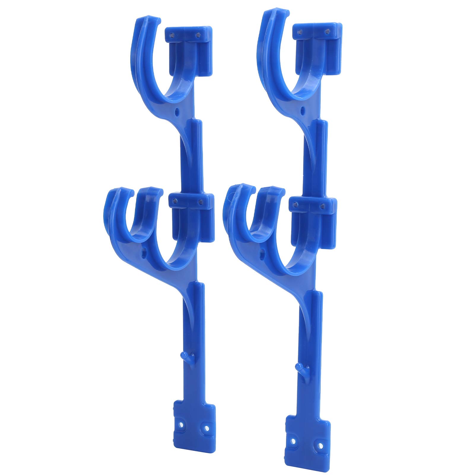 ABS Pool Hanger Hook - Easy Install Vacuum Hose Pole for Clothes & Gardening Tools (Blue) - Perfect for Poolside & Outdoor Use