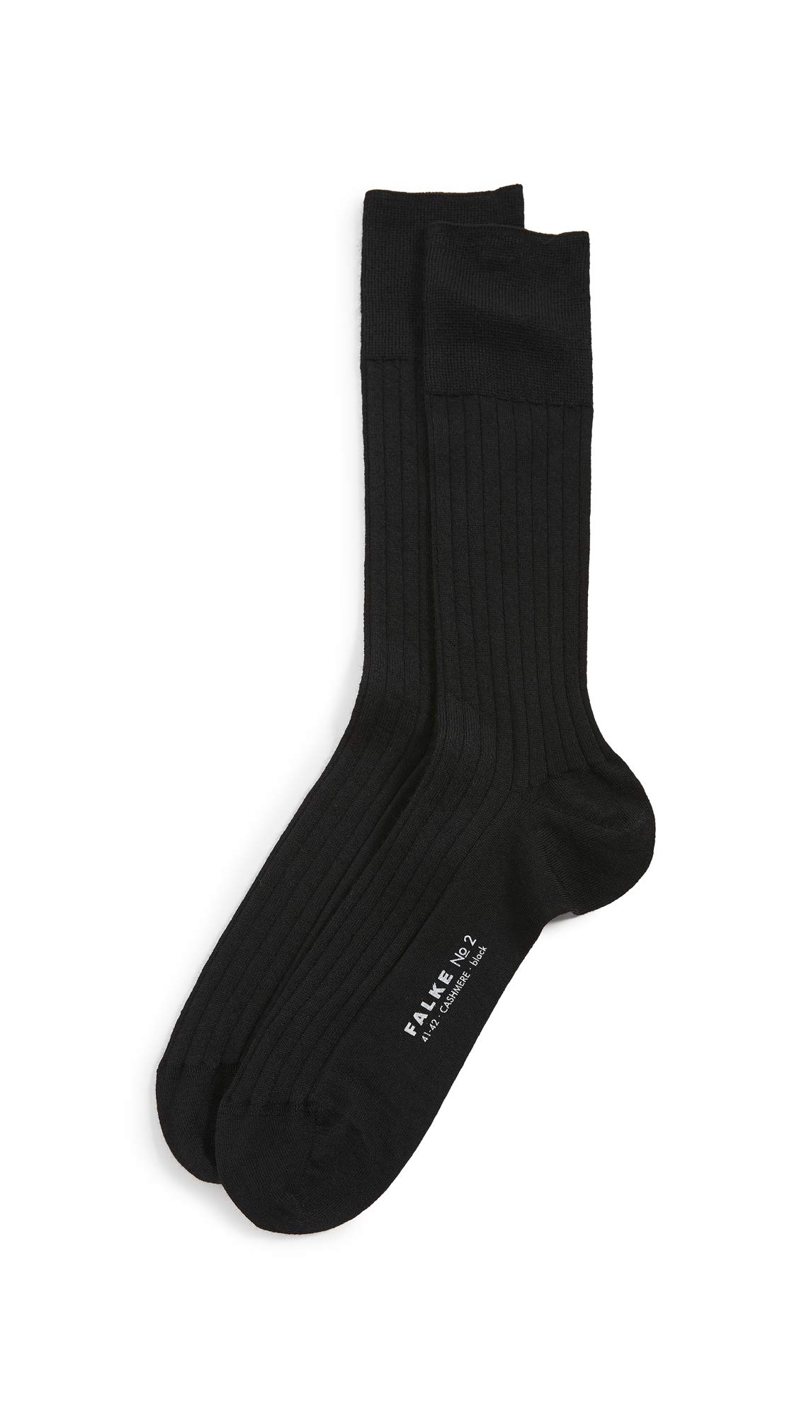 FALKE Men's No. 2 Dress Socks - Lightweight Ultrasoft Cashmere Crew Socks for Business & Formal Wear - Winter Insulating Luxury Stockings for Office, Wedding & Special Occasions