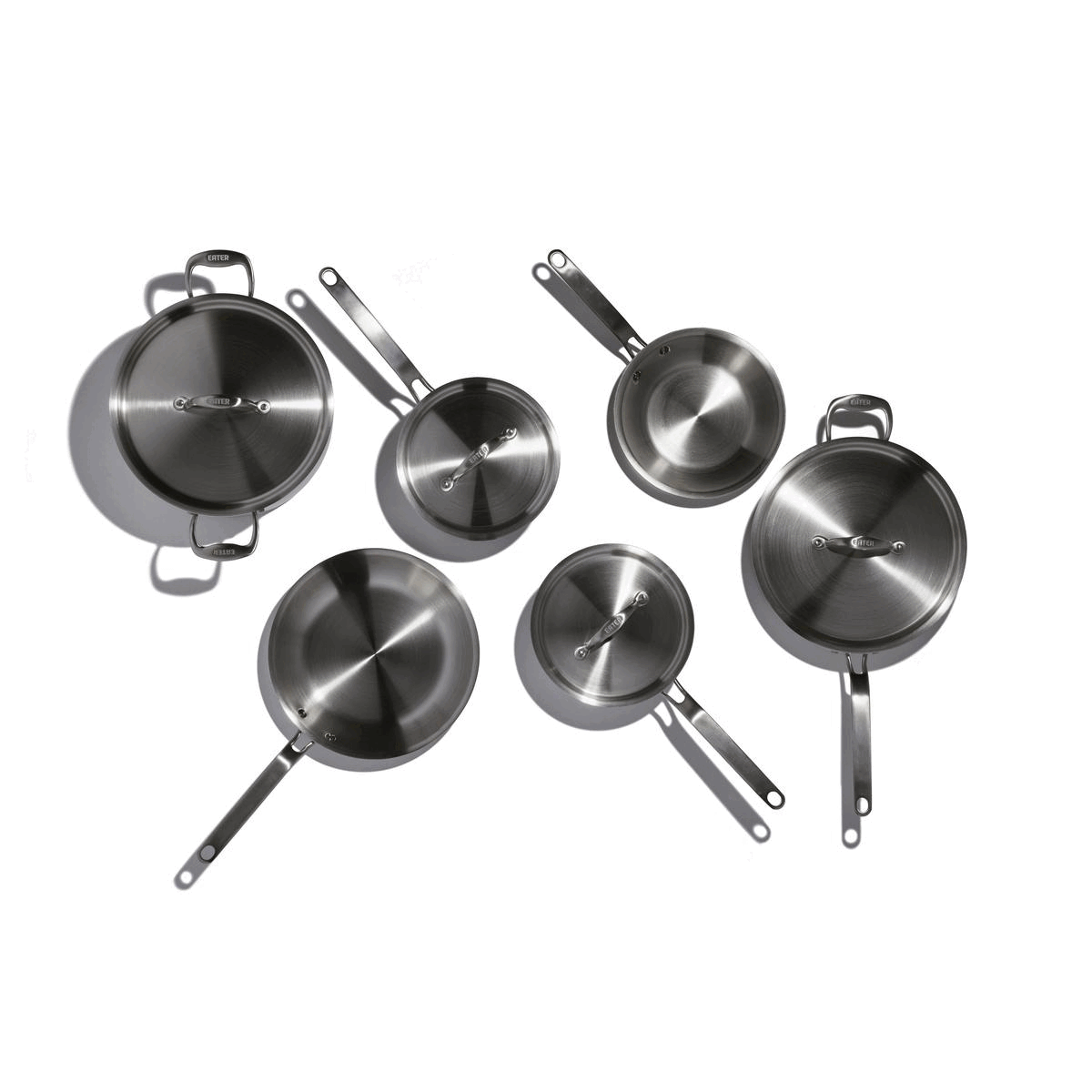 Heritage Steel 10-Piece Cookware Set - Premium Stainless Steel Pots and Pans for Professional Cooking | Perfect for Home Chefs, Restaurants & Gourmet Kitchens