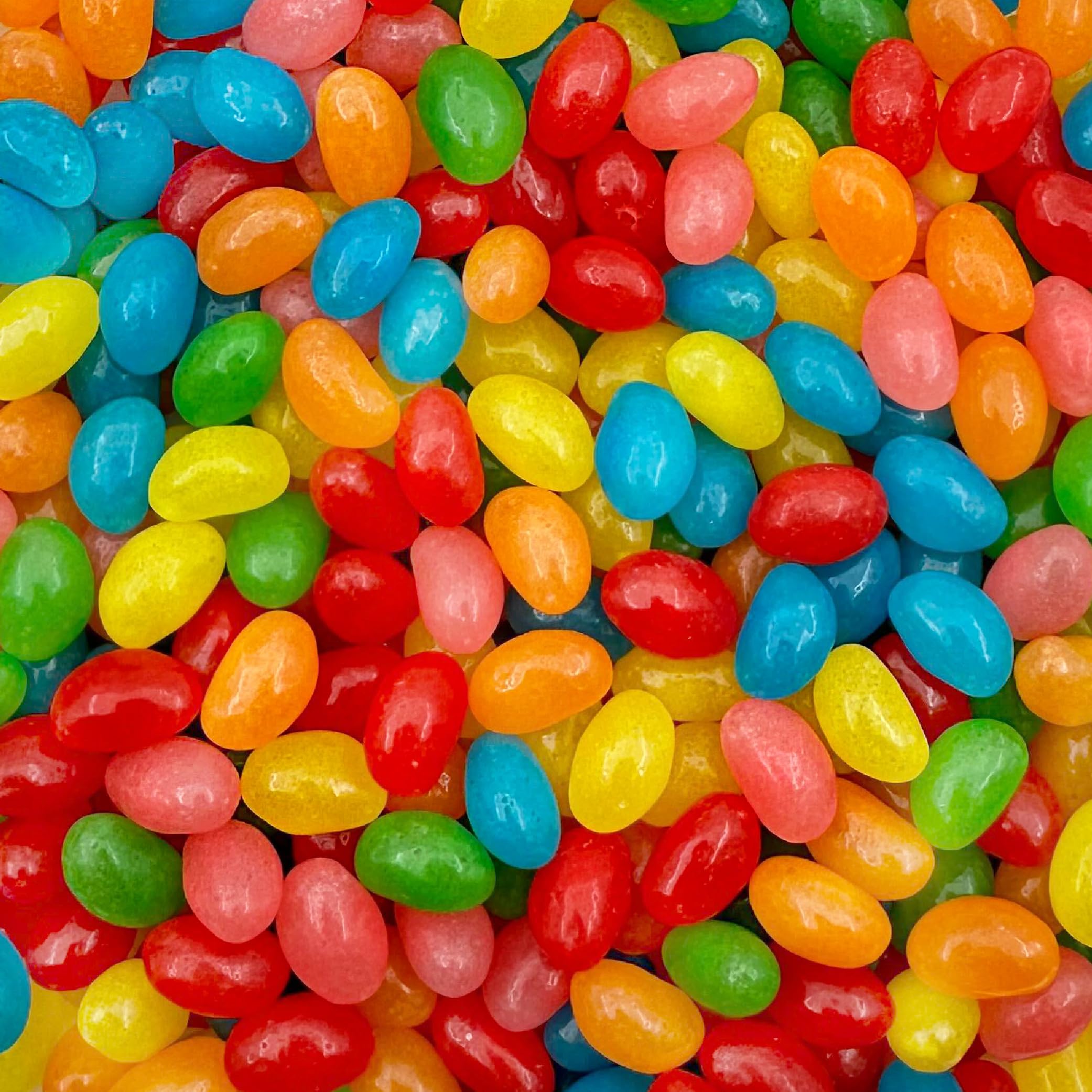 Jelly Beans 2-Pound Bulk Pack - Mini Assorted Fruit Flavors Easter Candy for Parties, Gift Baskets & Holiday Treats