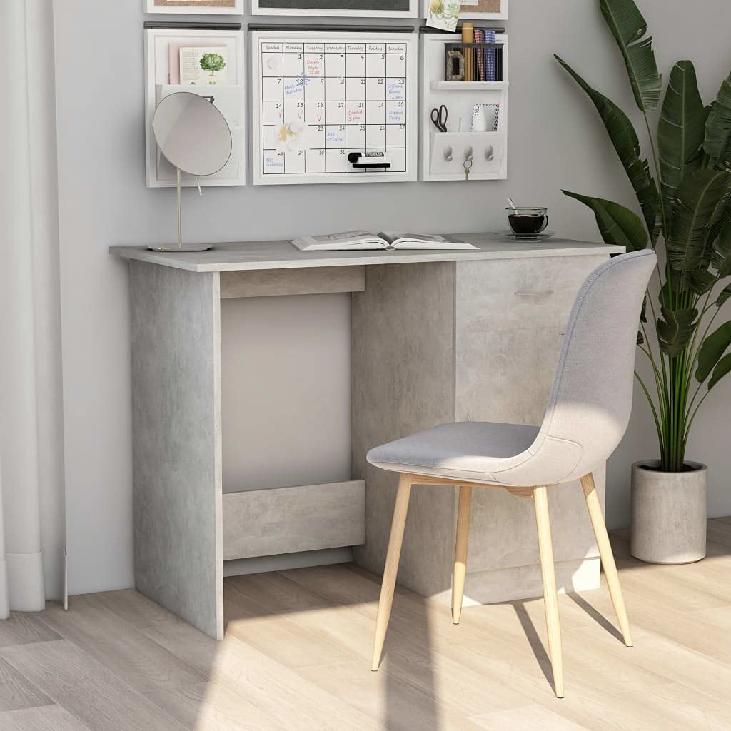 Modern Makeup Vanity Desk with Storage - 39.4