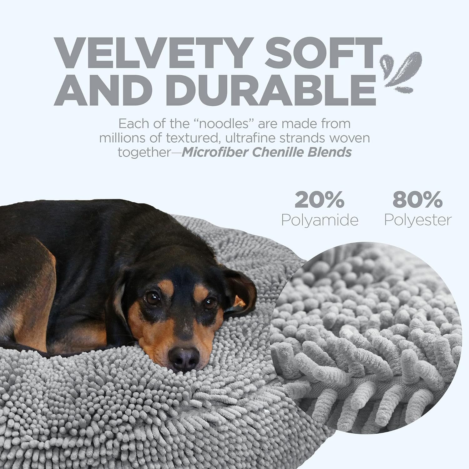 Soggy Doggy Super Snoozer Large Dog Bed - 36
