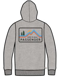 Made To Roam Hoodie - Premium Gray Marl Pullover for Men & Women | Comfortable Travel & Outdoor Adventure Sweatshirt