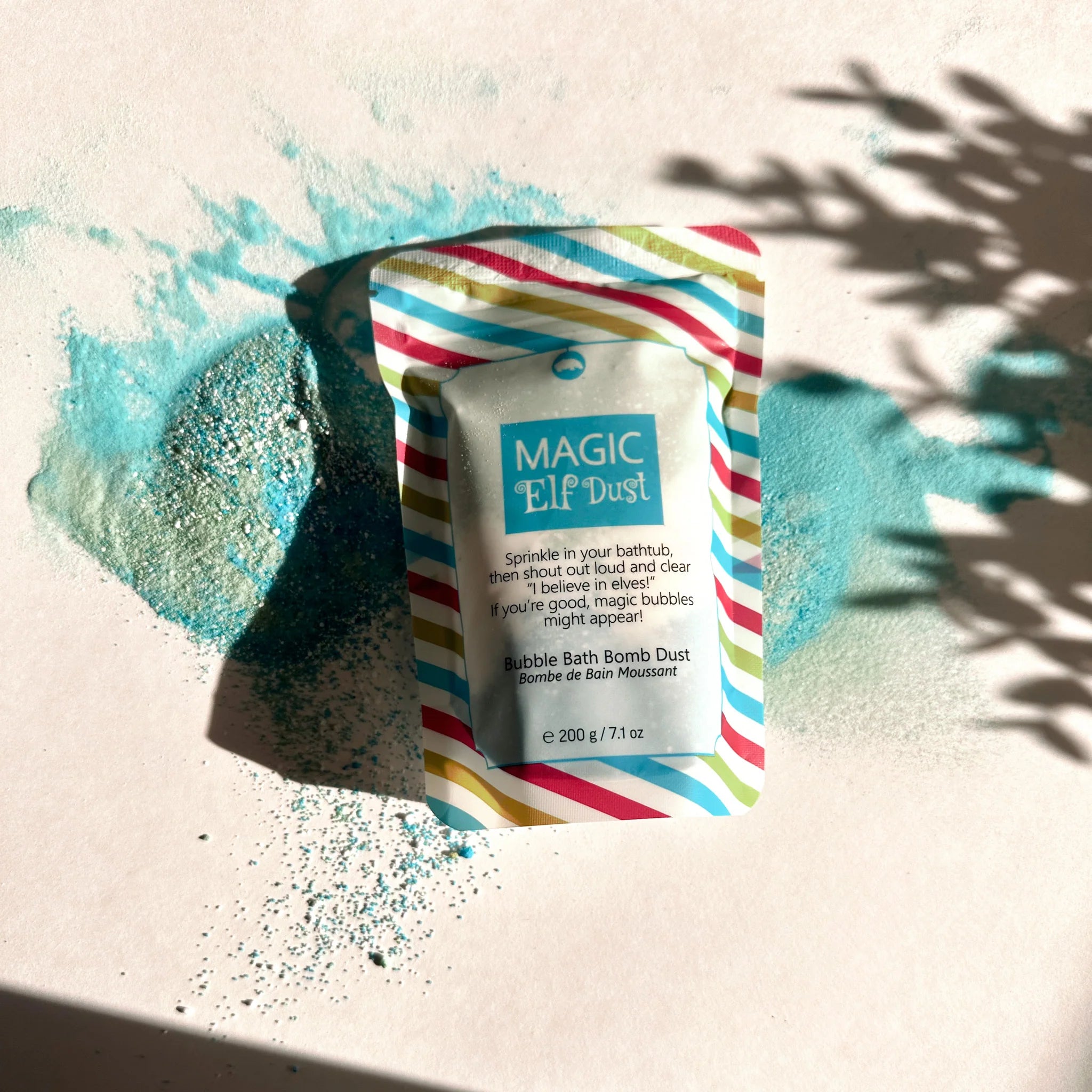 Happy Hippo Bubble Bomb Dust - Fun & Safe Bubble Bath Powder for Kids - Perfect for Bathtime Play & Sensory Activities